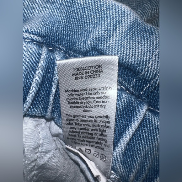 PacSun Light Blue Women’s Paperbag Style Mom Jeans Size 28 EUC - Picture 5 of 9